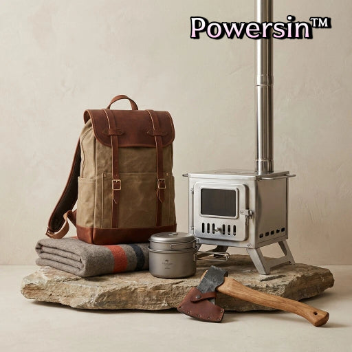 Powersin™ EmberTrail Portable Camping Stove Kit