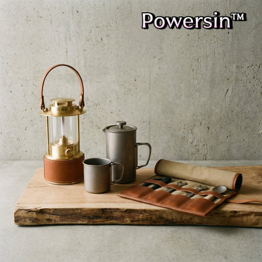 Powersin™ HearthGlow Camp Brew & Light Set