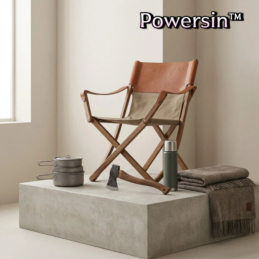 Powersin™ RidgeRest Foldable Camp Chair Set